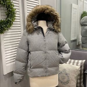 Gap wool puffer jacket Small NWOT